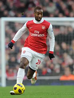 Johan Djourou (Arsenal). Arsenal 3: 0 Wigan Athletic. Barclays Premier League