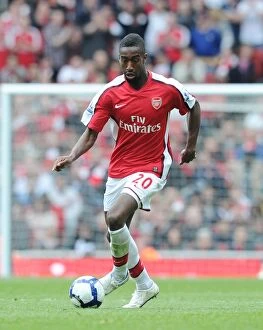 Images Dated 9th May 2010: Johan Djourou (Arsenal). Arsenal 4: 0 Fulham, Barclays Premier League, Emirates Stadium