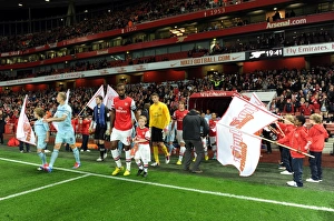 Johan Djourou (Arsenal) with the Arsenal Mascot. Arsenal 6:1 Coventry City Johan Djourou (Arsenal) with the Arsenal Mascot. Arsenal 6:1 Coventry City