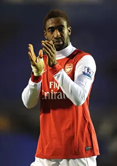 Johan Djourou (Arsenal). Birmingham City 0: 3 Arsenal. Barclays Premier League