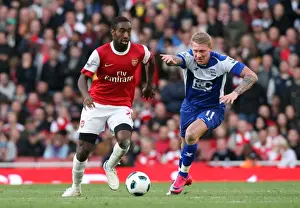 Johan Djourou (Arsenal) Garry O Connor (Birmingham). Arsenal 2: 1 Birmingham City