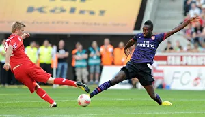Johan Djourou (Arsenal) Kacper Przybylko (Cologne). Cologne 0:4 Arsenal Johan Djourou (Arsenal) Kacper Przybylko (Cologne). Cologne 0:4 Arsenal
