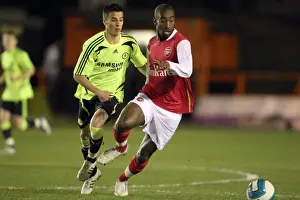Arsenal Reserves V Chelsea Reserves 2007-08 Prints: Johan Djourou (Arsenal) Sergio Tejera Rordiguez (Chelsea)