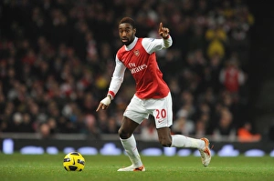 Arsenal V Manchester City 2010-11 Prints: Johan Djourou - Arsenal vs Manchester City