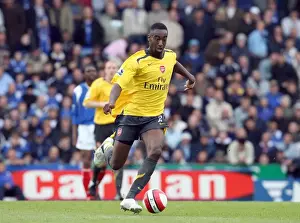 Johan Djourou: Arsenal's Unyielding Defender at Portsmouth's Fratton Park
