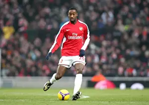 Arsenal V Bolton Wanderers 2008-09 Prints: Johan Djourou Celebrates Arsenal's 1-0 Victory Over Bolton Wanderers