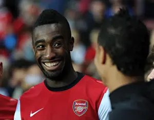 Southampton V Arsenal 2012-13 - Pre Season Prints: Johan Djourou in Pre-Season Action: Southampton vs Arsenal (Markus Liebherr Memorial Cup)