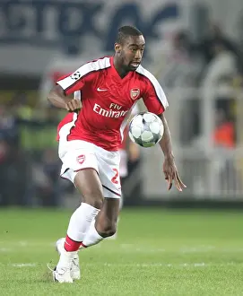 Fenerbahce V Arsenal 2008-09 Prints: Johan Djourou Suffers Defeat: Arsenal 2-5 Fenerbahce