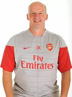 1st Team Player Images 2009-10 Collection: John Kelly (Arsenal masseur)