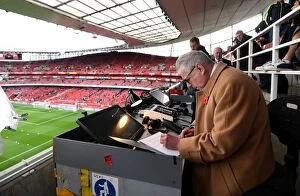 Images Dated 28th October 2017: John Motson's Farewell: Arsenal vs Swansea City, 2017-18 Premier League