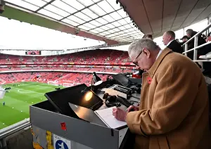 Arsenal V Swansea City 2017-18 Prints: John Motson's Farewell: Arsenal vs Swansea City (Last Match at Emirates, 2017-18)