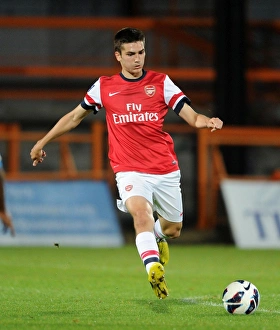 Arsenal U19 V Olympique De Marseille - NextGen 2012-13 Prints: Jon Toral: Arsenal's Shining Young Star in NextGen Series Victory over Marseille