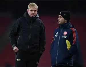 Arsenal Women V Juventus Women 2022-23 Prints: Jonas Eidevall and Aaron D'Antino Lead Arsenal Women in UEFA Champions League Clash Against Juventus at Emirates