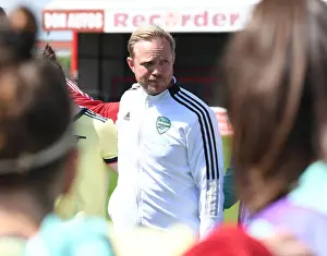 West Ham United Women V Arsenal Women 2021-22 Prints: Jonas Eidevall: Arsenal Women's Coach Reacts After FA WSL Match vs. West Ham United