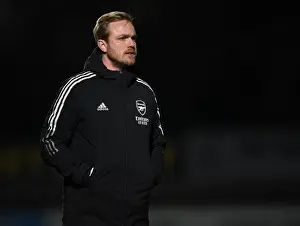 Arsenal Women V Coventry United Women 2021-22 Prints: Jonas Eidevall Guides Arsenal Women in FA Cup Quarterfinal Clash Against Coventry United