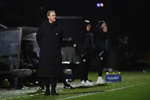 Arsenal Women V Reading Women 2022-23 Prints: Jonas Eidevall Guides Arsenal Women in FA Super League Showdown Against Reading (2022-23)