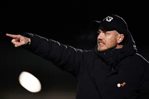 Jonas Eidevall Guides Arsenal Women at FA WSL Cup Match Against Bristol City