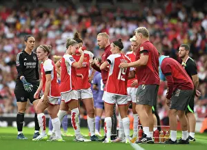 Jonas Eidevall Guides Arsenal Women Against Liverpool Women at Emirates Stadium (Barclays Super League, 2023-24)