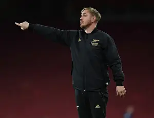 Arsenal Women V FC Zurich Frauen 2022-23 Prints: Jonas Eidevall Guides Arsenal Women in UEFA Champions League Clash vs FC Zurich at Emirates Stadium (2022-23)