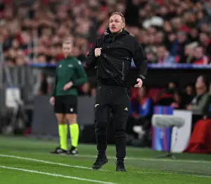 Bayern Munich V Arsenal Women 2022-23 Prints: Jonas Eidevall Leads Arsenal in UEFA Women's Champions League Clash against Bayern Munich