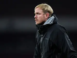 Arsenal Women V Juventus Women 2022-23 Prints: Jonas Eidevall Leads Arsenal WFC in UEFA Women's Champions League Clash Against Juventus at Emirates Stadium