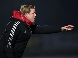 Arsenal Women V Reading Women 2021-22 Prints: Jonas Eidevall Leads Arsenal Women in FA WSL 2021-22: Arsenal vs Reading at Meadow Park
