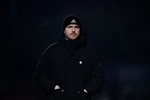 Arsenal Women V Manchester City Women - Conti Cup 2022-23 Prints: Jonas Eidevall Leads Arsenal Women in FA WSL Cup Semi-Final Clash Against Manchester City