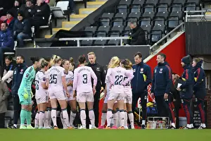 Manchester United Women V Arsenal Women 2022-23 Prints: Jonas Eidevall Leads Arsenal Women Against Manchester United in FA Women's Super League