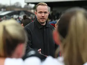 Arsenal Women V Watford Women 2023-24 Prints: Jonas Eidevall Reacts After Arsenal Women's FA Cup Match Against Watford Women