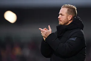 Arsenal Women V West Ham United Women 2023-24 Prints: Jonas Eidevall's Reaction: Arsenal FC vs