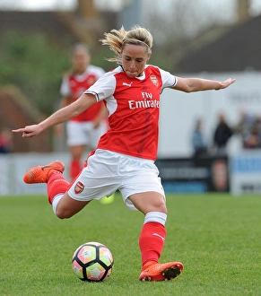 Arsenal Ladies V Tottenham Hotspur Ladies FA Cup 2017 Prints: Jordan Nobbs in Action: Arsenal Ladies vs. Tottenham Hotspur Ladies, FA Cup 2017