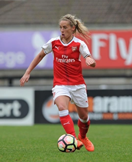 Arsenal Ladies V Tottenham Hotspur Ladies FA Cup 2017 Prints: Jordan Nobbs in Action: Arsenal Ladies vs. Tottenham Hotspur Ladies, FA Cup 2017