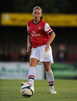 Images Dated 30th August 2012: Jordan Nobbs in Action: Arsenal vs. Bristol Academy (FA WSL 2012)