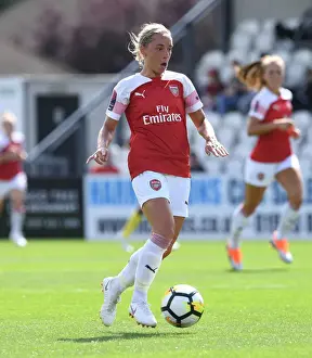 Jordan Nobbs in Action: Arsenal Women vs West Ham United Women, Continental Cup