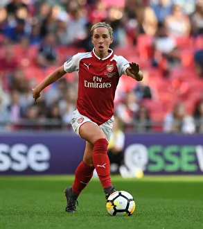 Arsenal Women V Chelsea Ladies - FA Cup Final 2018 Prints: Jordan Nobbs in Action: Arsenal Women's FA Cup Final Showdown Against Chelsea