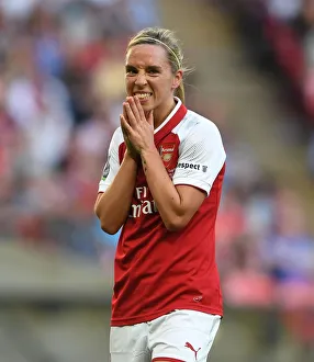 Jordan Nobbs in Action: Arsenal Women's FA Cup Final Showdown against Chelsea Ladies