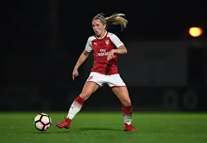 Arsenal Women V Reading Women 2017-18 Prints: Jordan Nobbs in Action: Arsenal Women's Super League Triumph over Reading Ladies