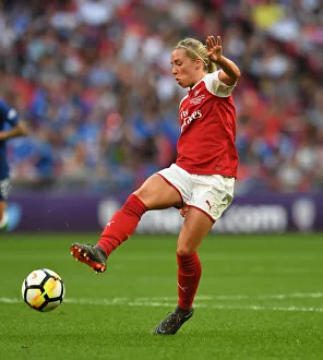 Arsenal Women V Chelsea Ladies - FA Cup Final 2018 Prints: Jordan Nobbs of Arsenal in Action at the FA Cup Final against Chelsea Ladies