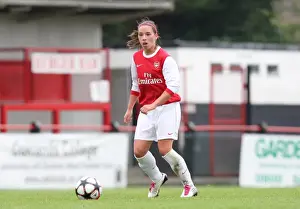 Jordan Nobbs (Arsenal). Arsenal Ladies 9: 0 ZFK Masinac. UEFA Womens Champions League
