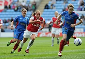 Images Dated 21st May 2011: Jordan Nobbs (Arsenal) Corinne Yorston and Ann-Marie Heatherson (Bristol)