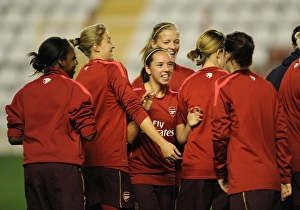 Jordan Nobbs (Arsenal) during the warm up. Rayo Vallecano 2: 0 Arsenal Ladies