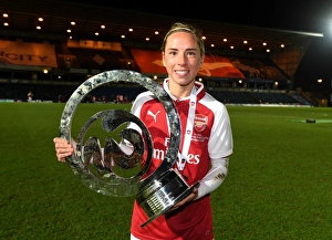 Jordan Nobbs and Arsenal Women Celebrate Continental Cup Victory over Manchester City Ladies