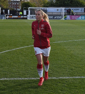 Arsenal Women V Sunderland 2017-18 Prints: Jordan Nobbs Gears Up for Arsenal Ladies vs. Sunderland AFC Ladies: WSL 1 Showdown