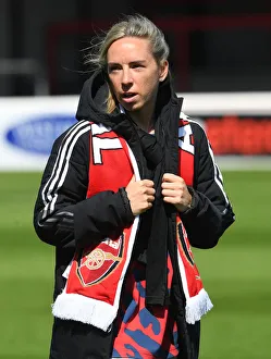 West Ham United Women V Arsenal Women 2021-22 Prints: Jordan Nobbs Gears Up: Arsenal Women vs. West Ham United Women, FA WSL Showdown