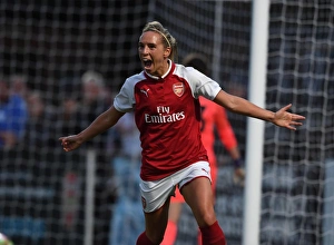 Arsenal Women V Everton Ladies - Pre Season 2017-18 Prints: Jordan Nobbs Scores First Goal for Arsenal Ladies