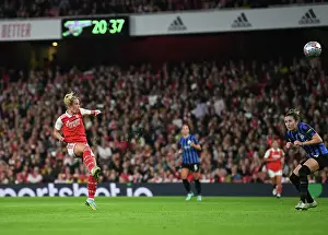 Arsenal Women V FC Zurich Frauen 2022-23 Prints: Jordan Nobbs Scores First Goal for Arsenal Women in UEFA Champions League Match Against FC Zurich