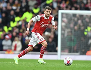 Arsenal V Leeds United 2022-23 Prints: Jorginho in Action: Arsenal vs Leeds United, Premier League 2022-23