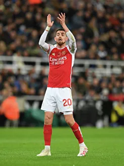Jorginho in Action: Arsenal vs Newcastle United, Premier League 2023-24