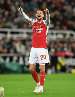 Newcastle United V Arsenal 2023-24 Prints: Jorginho in Action: Arsenal vs. Newcastle United - Premier League 2023-24