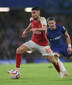 Jorginho in Action: Chelsea vs. Arsenal, Premier League 2023-24